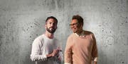Bligg und Marc Sway (rechts) treten am 26. Oktober in St.Gallen auf.