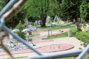 Die Minigolfanlage in Wattwil wird neu von der Thurwerke AG betrieben. (Bild: Martin Knoepfel)