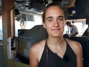 Die europäische Flüchtlingspolitik habe «versagt», sagte die deutsche «Sea-Watch»-Kapitänin Carola Rackete. Sie forderte eine unkomplizierte Aufnahme von im Mittelmeer geretteten Flüchtlingen durch einzelne Städte. (Bild: Keystone/AP/MATTEO GUIDELLI)