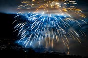 Feuerwerke sind schön, aber auch umstritten. (Bild: Walter Bieri/Keystone)