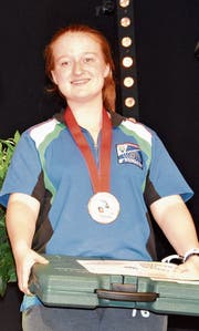 Bronzemedaille für Nicole Messmer aus St.Margrethen. (Bilder: pd)