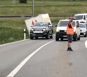 Der kuriose Zwischenfall ereignete sich im Bereich Höli. (Leserbild: Bote der Urschweiz)