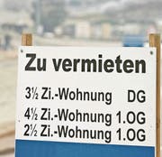 Die Leerstände bei den Mietwohnungen steigen weiter an. Bild: Nana do Carmo