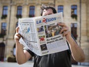 Die Vorgänge bei der Waadtländer Lokalzeitung «La Région» werfen hohe Wellen. Über 800 Unterzeichner missbilligen die «verschleierte Entlassung» in einer Petition an den Verwaltungsrat. (Bild: Keystone/JEAN-CHRISTOPHE BOTT)