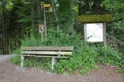 Der Toggenburger Höhenweg führt am Weiler Oberbruberg vorbei. Er beginnt in Wil und endet nach knapp 90 Kilometern in Wildhaus. (Bild: Beat Lanzendorfer)