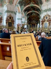 Ein echter Genuss: Anton Bruckners Sinfonie Nr. 7 in der Kathedrale St.Gallen. Bild: pd/Theater St.Gallen