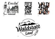 Logos im Wandel: Vom Crosslauf Waldstatt im Jahr 1985 hin zum modernen Auftritt bei der 35. Ausgabe.