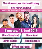 Plakat von Arber Bullkajs Fest.