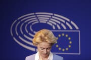 Ursula von der Leyen soll EU-Kommissionspräsidentin werden. (Bild: Olivier Hoslet/EPA, Brüssel, 10. Juli 2019)
