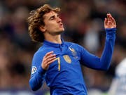 Nun ist es fix: Der Franzose Antoine Griezmann geht künftig für den FC Barcelona auf Torejagd (Bild: KEYSTONE/AP/CHRISTOPHE ENA)