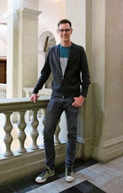 «Mein zweites Zuhause»: Pascal Lieberherr an der ETH Zürich. (Bild: Tobias Söldi)