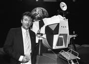 Bruno Stanek, Mathematiker und Fernsehkommentator. (KEYSTONE/Martin Ruetschi)