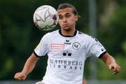 Bledian Krasniqi, der Leihspieler vom FC Zürich, war einer der auffälligen jungen Wiler im Spiel gegen Lustenau. (Bild: Marc Schumacher/freshfocus)