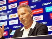 Bolognas Trainer Sinisa Mihajlovic gab an einer Pressekonferenz bekannt, dass er an Leukämie erkrankt ist (Bild: KEYSTONE/EPA ANSA/GIORGIO BENVENUTI)