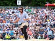 Matthias Aeschbacher darf sich nun auch Teilverbandsfestsieger nennen (Bild: KEYSTONE/ANTHONY ANEX)