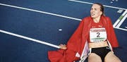 U23-EM-Titel für Géraldine Ruckstuhl in Gävle. (Bild: E. Simander/EPA, 12. Juli 2019)