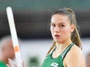 Stabhochspringerin Angelica Moser gewinnt an der U23-EM in Schweden Gold (Bild: KEYSTONE/GIAN EHRENZELLER)