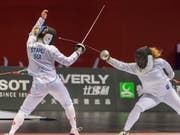 Laura Stähli scheiterte bei der WM in Budapest schon in der 1. Runde (Bild: KEYSTONE/EPA/ALEKSANDAR PLAVEVSKI)