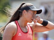 Tess Sugnaux verlor in Lausanne ihre Premiere auf der WTA-Tour (Bild: KEYSTONE/SALVATORE DI NOLFI)