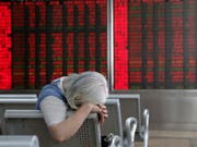 Am Montag präsentierte das chinesische Statistikamt die jüngsten Konjunkturzahlen. (Bild: KEYSTONE/EPA/WU HONG)