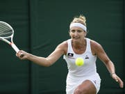 Timea Bacsinszky ist Lokalmatadorin und Aushängeschild des WTA-Turniers von Lausanne (Bild: KEYSTONE/PETER KLAUNZER)