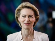 Ursula von der Leyen gibt ihr Amt als deutsche Bundesverteidigungsministerin auf. Am Dienstag stellt sie sich dem EU-Parlament als neue EU-Kommissionspräsidentin zur Wahl. (Bild: KEYSTONE/EPA/CLEMENS BILAN)