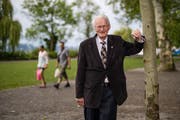 Aerny Bucher auf dem Inseli Luzern (Bild: Philipp Schmidli, 20. Juni 2019)