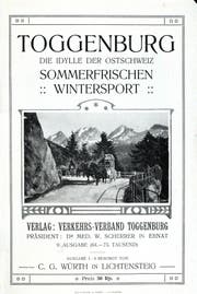 Inneres Titelbild der 136 Seiten umfassenden, alten Werbebroschüre.