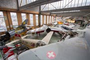 Ein Blick ins Flieger- und Fahrzeugmuseum Altenrhein, das am kommenden Wochenende wieder eröffnet wird. (Archivbild: Urs Bucher)
