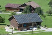 Ein Bauernhof in Flüeli-Ranft. (Bild: Boris Bürgisser, 13. Juni 2019)