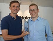CEO Guido Vollrath und Verkaufsleiter/Geschäftsleitungsmitglied Christof Schlegel (Bild: Zita Meienhofer)