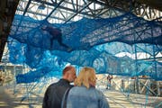Die Skulptur des Kollektivs Numen/For Use ist auch ein Kletterlabyrinth. (Bild: Timar Gergely)