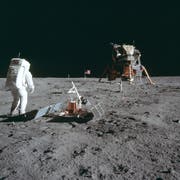 Astronaut Buzz Aldrin auf dem Mond am 21. Juli 1969. (Bild: Neil Armstrong/NASA via AP)