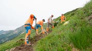 Die Handarbeit war nicht für alle gleich gewohnt.