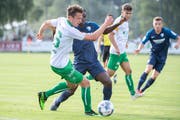 Lukas Görtler im Testspiel mit St.Gallen gegen Bochum. (Bild: Urs Bucher)