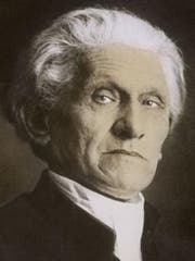 Der Dichter Stefan George (1868-1933) sammelte einen «Freundeskreis» um sich, zu dem auch die Gebrüder Stauffenberg gehörten.