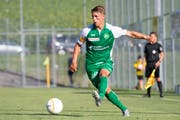 Miro Muheim am Testspiel gegen den FC Thun. (Bild: Claudio de Capitani/Freshfocus)