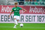 Yannis Letard bot in der St.Galler Verteidigung eine starke Leistung. (Bild: Freshfocus)