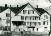 Die Botsberger Mühle, wie sie viele Jahrhunderte bis 1972 bestand. (Bilder: Johannes Rutz)