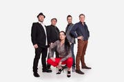 Bonnie & the Groove Cats: Cello Hertner, Didi Meier, Etienne Issartel und Ueli Hofstetter machen alles selber. Foto: Groove Cats