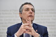 Bundesrat und erfahrener Präventionsmediziner: Ignazio Cassis. (Bild: Anthony Anex/Keystone)