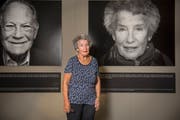 Für die Wanderausstellung «The Last Swiss Holocaust Survivors» wurde auch Agnes Hirschi fotografiert. (Bild: Adriana Ortiz Cardozo)