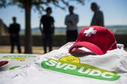 Das SVP-Sünneli hatte zuletzt wenig Grund zum Lachen. (Bild: Jean-Christophe Bott, Keystone (Orbe, 29. Juni 2019))