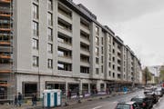Blick die ABL-Siedlung Himmelrich 3 am Tag der offenen Tür. (Bild: PD, Luzern, 27. April 2019)