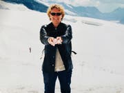 Tiffany Johnson hatte im Alter von 21 Jahren auf dem Jungfraujoch zum ersten Mal Schnee in der Hand. Tags darauf geschah das Unglück. (Bild: Privatarchiv Johnson)