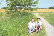 Matthias Betsche, Präsident (links), und Johannes Jenny, Geschäftsführer von Pro Natura Aargau. (Bild: Fabio Vonarburg)