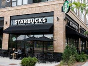 Starbucks-Filiale in Minneapolis in den USA. (Bild: KEYSTONE/AP/JIM MONE)