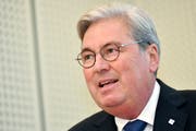 Er ist wieder der Chef – wenn auch nur vorübergehend: Clariant-Präsident Hariolf Kottmann muss nach dem Abgang von Firmenlenker Ernesto Occhiello das Unternehmen auch operativ wieder leiten. (Bild: Walter Bieri/Keystone)
