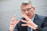 Hat sich nicht strafbar gemacht: Pirmin Schwander. (Adrien Perritaz/Keystone)