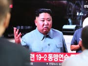 Wollte offenbar mit weiteren Raketentests Südkorea warnen: Nordkoreas Machthaber Kim Jong Un. (Bild: KEYSTONE/AP/AHN YOUNG-JOON)